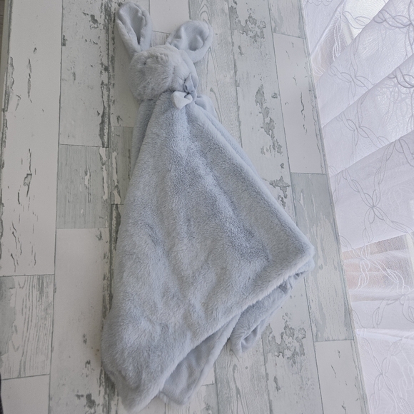 Mon Lapin Plush Light Blue Bunny Security Blanket Super Soft Oversized - Picture 3 of 10